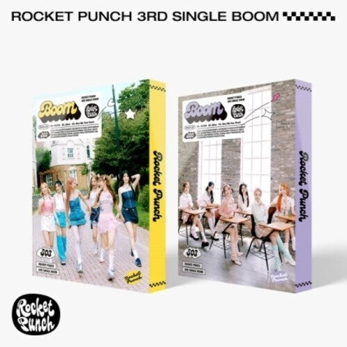 CD диск Rocket Punch: Boom - Random Cover - incl. 4 Index Cards, 40pc Photo Postcard Set, Photocard + Sticker
CD диск Rocket Punch: Boom - Random Cover - incl. 4 Index Cards, 40pc Photo Postcard Set, Photocard + Sticker