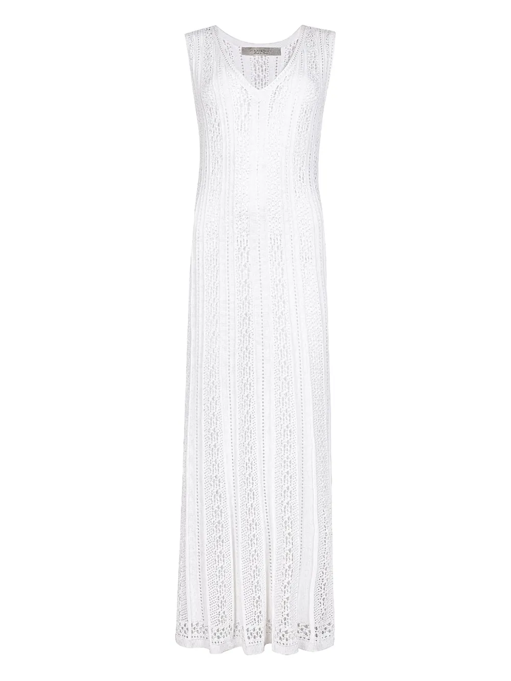 Трикотажное платье макси без рукавов D.Exterior, белый
Трикотажное платье макси без рукавов D.Exterior, белый