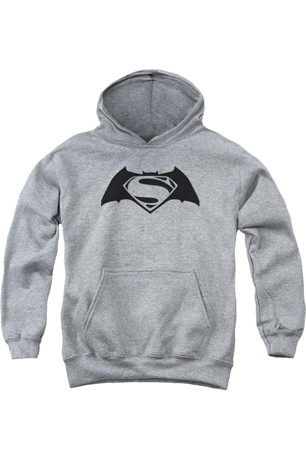Батмен против Супермена худи с простым логотипом для детей Gildan, Athletic Heather
Батмен против Супермена худи с простым логотипом для детей Gildan, Athletic Heather