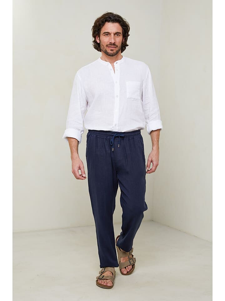 Тканевые брюки Lin Passion, темно-синий
Тканевые брюки Lin Passion, темно-синий