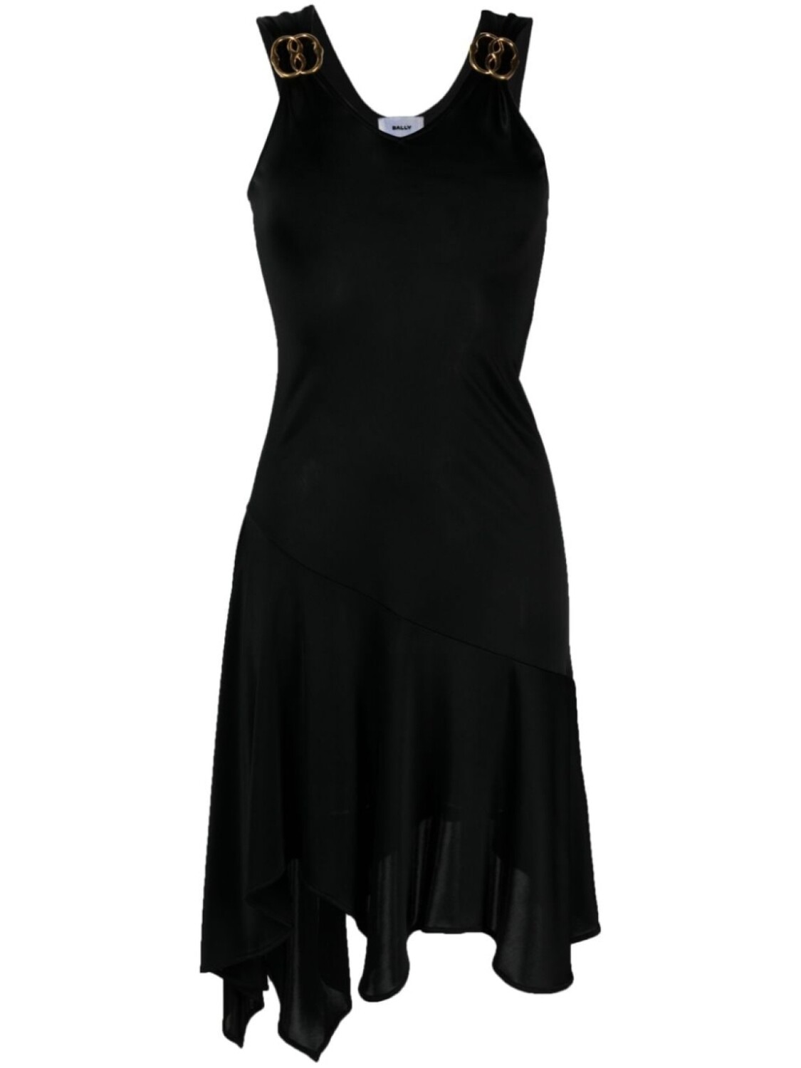 Bally атласное платье с логотипом, черный
Bally атласное платье с логотипом, черный