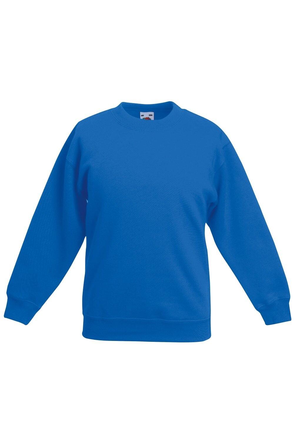 Свитшот классический втачной Fruit of the Loom, синий
Свитшот классический втачной Fruit of the Loom, синий
