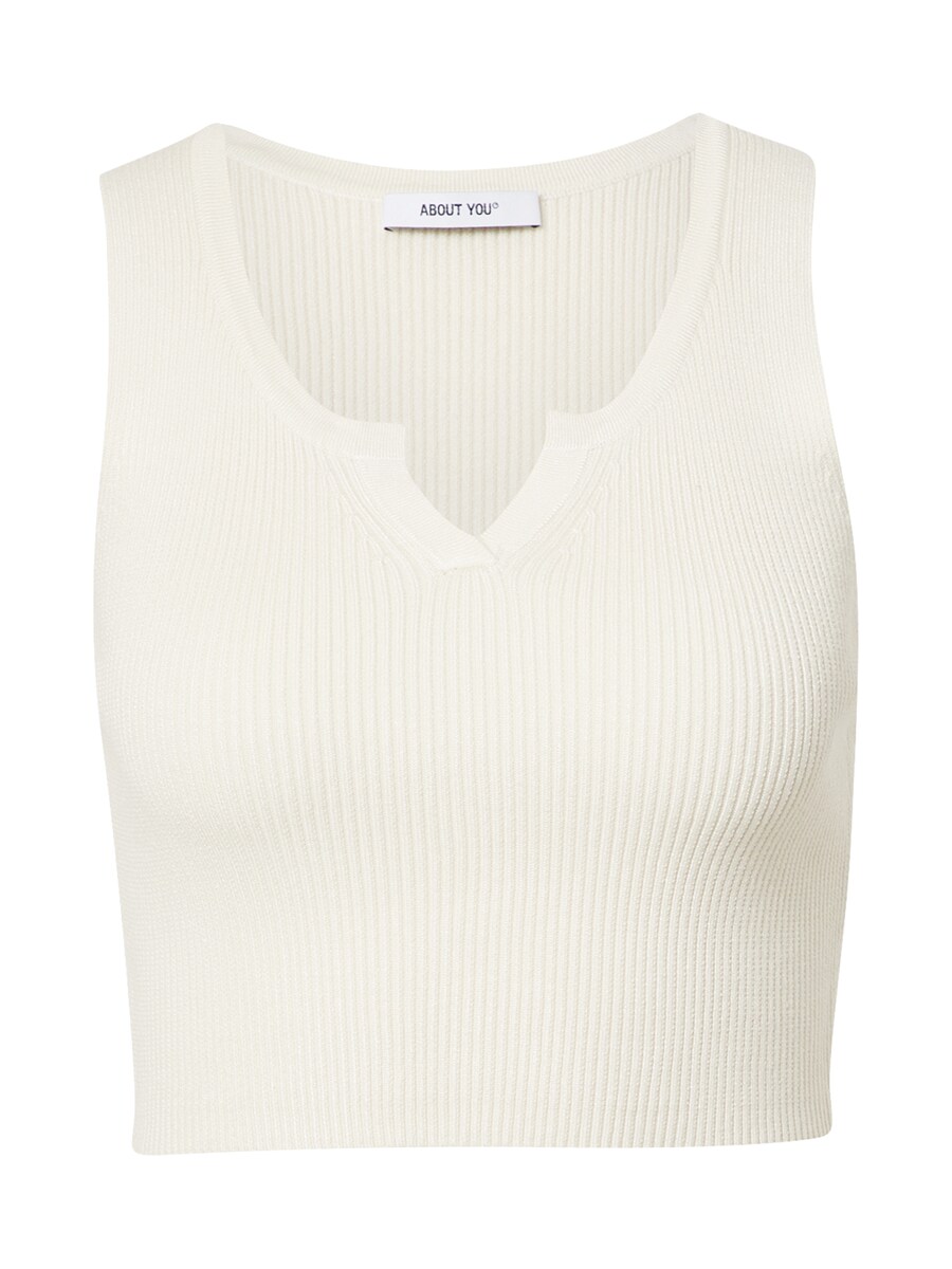 Вязаный топ ABOUT YOU Line, белый
Вязаный топ ABOUT YOU Line, белый