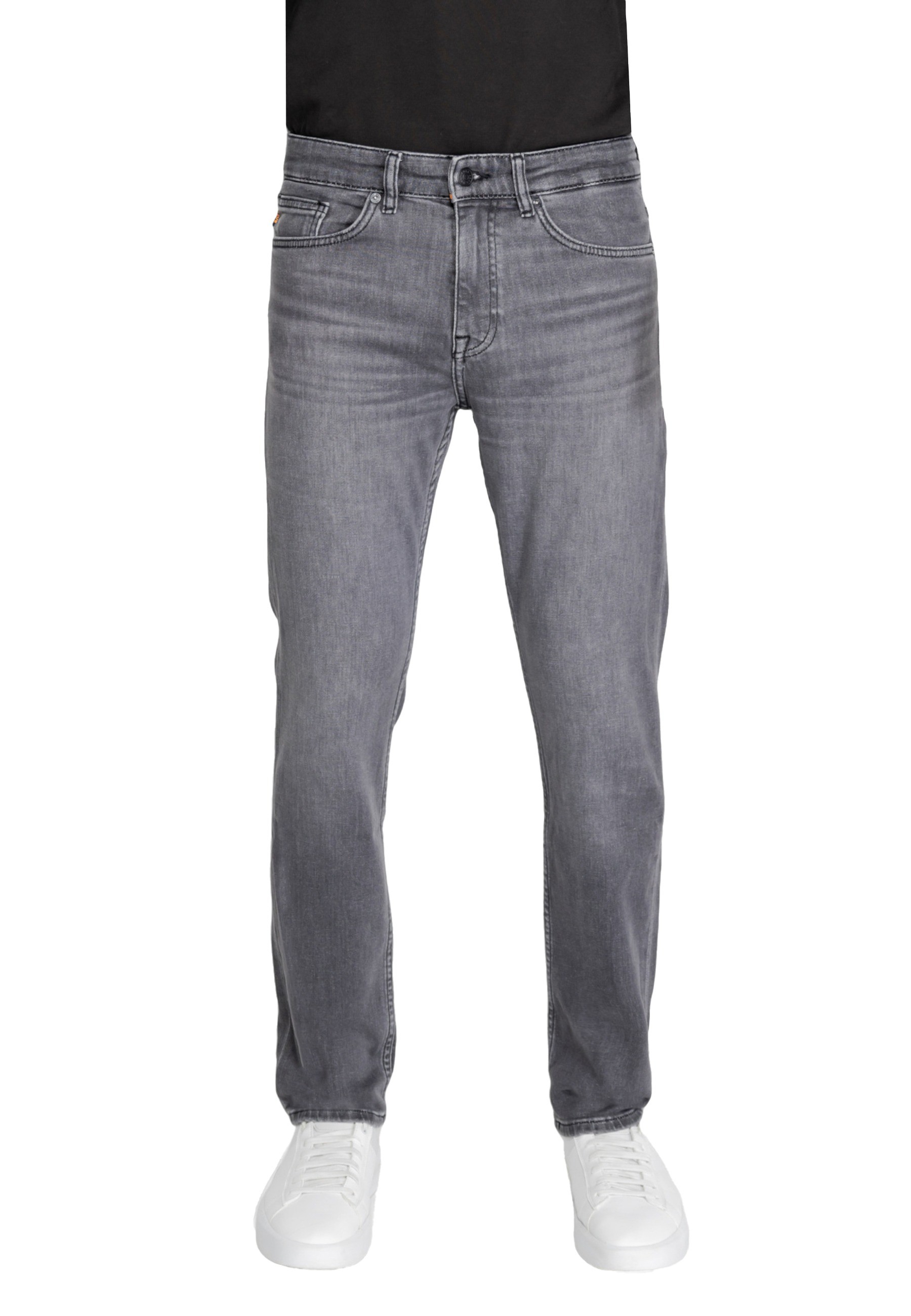 Джинсы BOSS с потертостями, серый
Джинсы BOSS с потертостями, серый