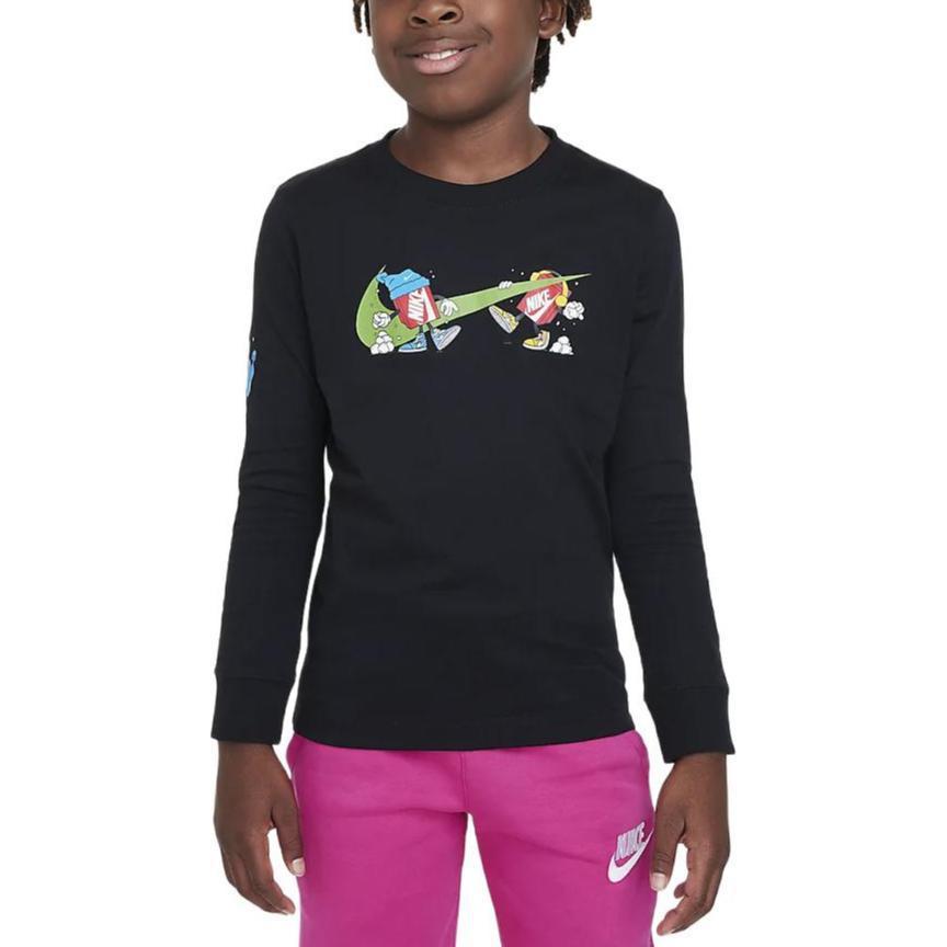 Футболка спортивная черная для подростков Nike
Футболка спортивная черная для подростков Nike