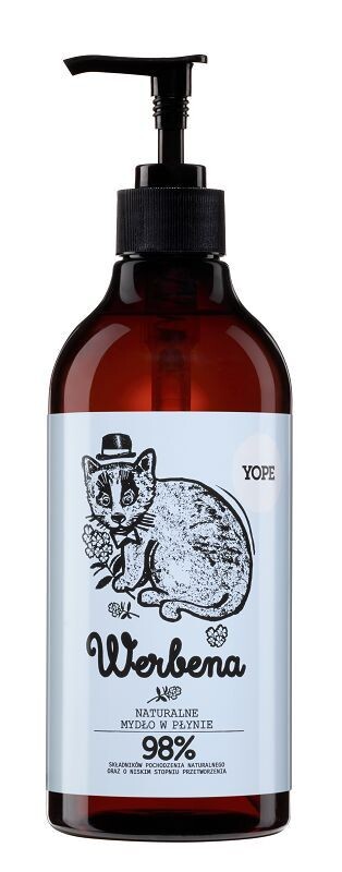 Yope Werbena жидкое мыло, 500 ml
Yope Werbena жидкое мыло, 500 ml