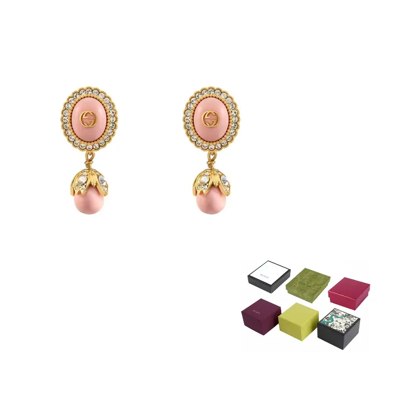 GUCCI Серьги Interlocking Resin для женщин розовые
GUCCI Серьги Interlocking Resin для женщин розовые