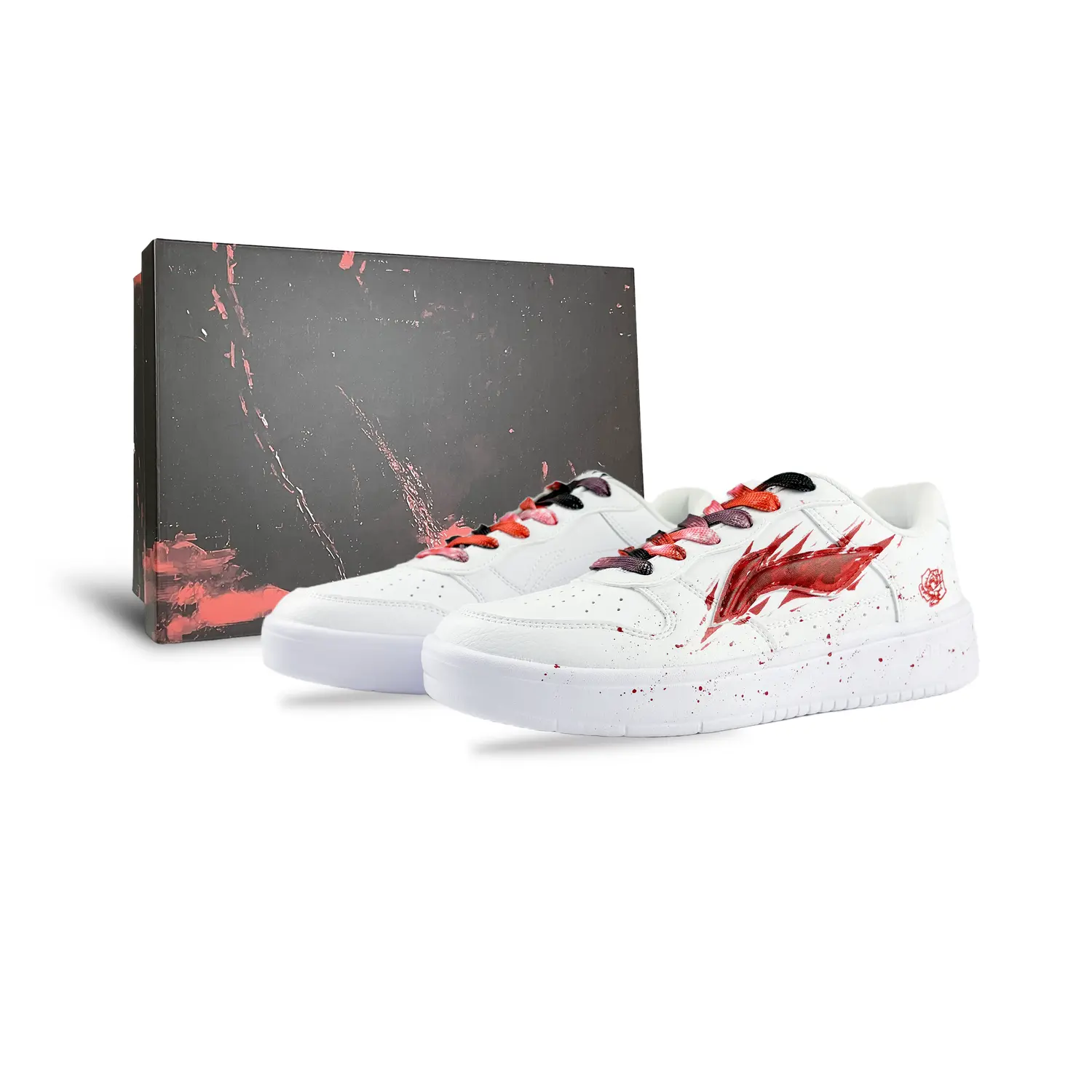 LINING Лининг Понтун Боутс термостойкие устойчивые к истиранию нескользящие лоу-топ скейтборд кроссовки мужские бело-красные бело-красные (алый бокс), цвет White Red (Scarlet Box) 
LINING Лининг Понтун Боутс термостойкие устойчивые к истиранию нескользящие лоу-топ скейтборд кроссовки мужские бело-красные бело-красные (алый бокс), цвет White Red (Scarlet Box)