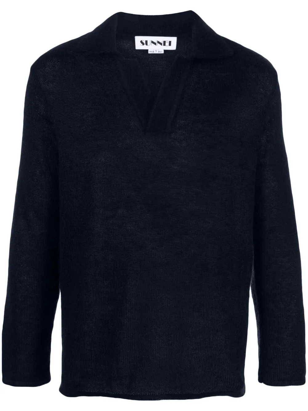 Фактурная рубашка поло Sunnei, синий
Фактурная рубашка поло Sunnei, синий