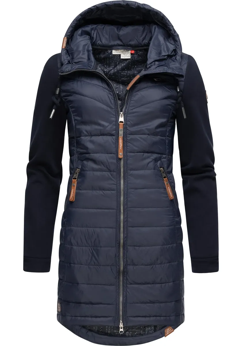 Стеганое пальто Ragwear "Lucinda Long", пальто из современного микса материалов с капюшоном, синий
Стеганое пальто Ragwear "Lucinda Long", пальто из современного микса материалов с капюшоном, синий