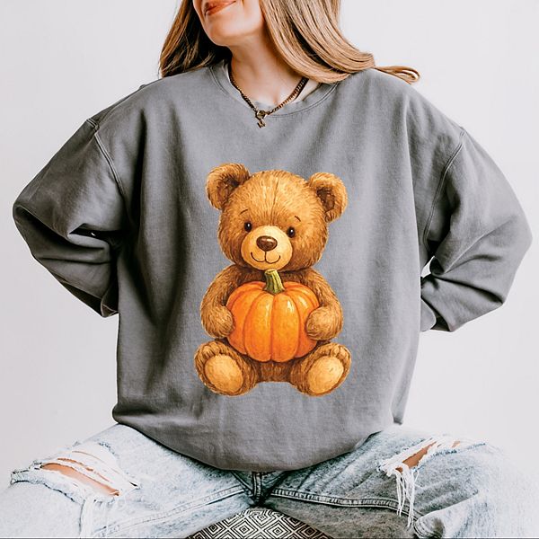 Водолазка женская легкая garment dyed с принтом Watercolor pumpkin bear Simply Sage Market, Grey
Водолазка женская легкая garment dyed с принтом Watercolor pumpkin bear Simply Sage Market, Grey