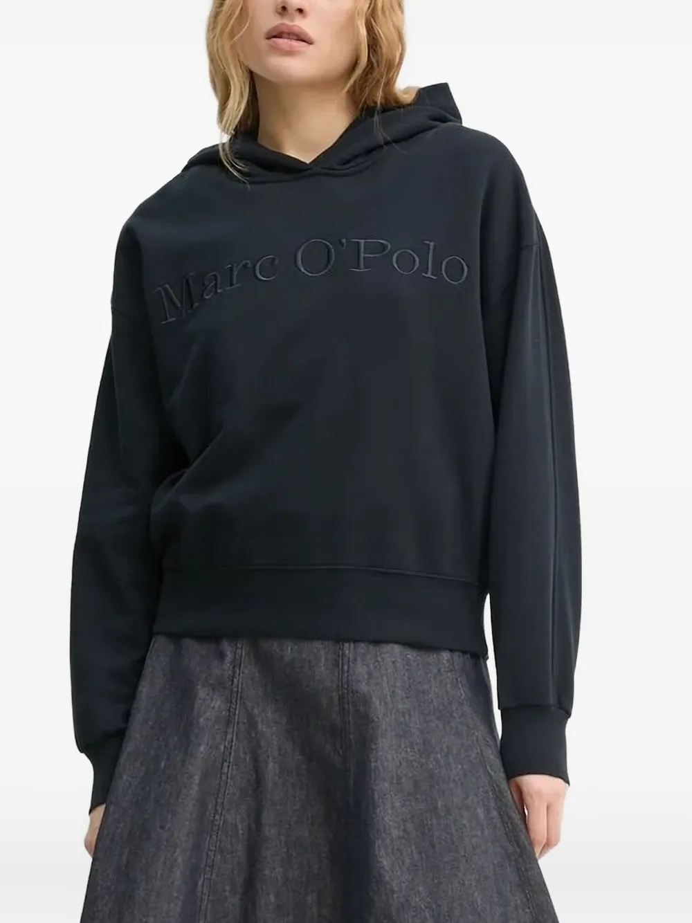 Толстовка с вышитым логотипом Marc O'Polo, черный
Толстовка с вышитым логотипом Marc O'Polo, черный