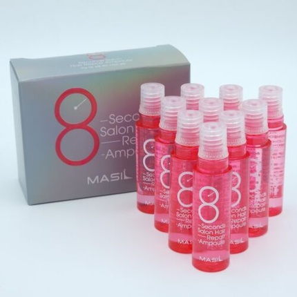 Ампула для восстановления волос 8 Seconds Salon Hair Repair 15 мл - упаковка из 10 штук Masil
Ампула для восстановления волос 8 Seconds Salon Hair Repair 15 мл - упаковка из 10 штук Masil