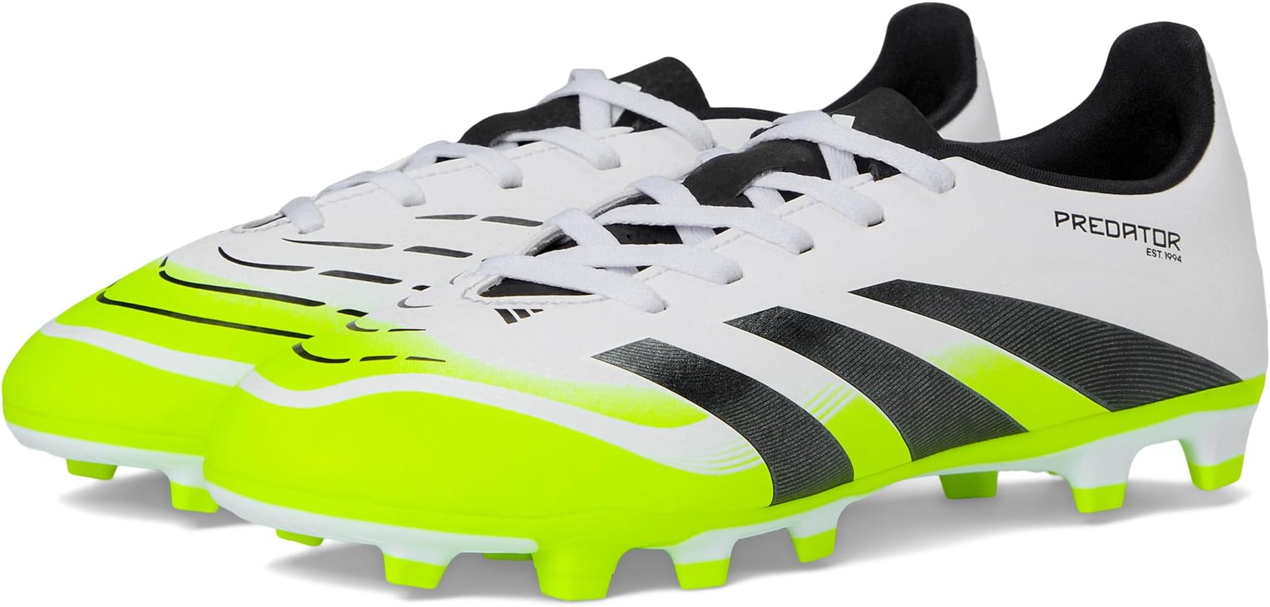 Кроссовки adidas Kids Club Predator Firm Ground/Multi Ground Cleats, цвет White/Black/Lucid Lemon
Кроссовки adidas Kids Club Predator Firm Ground/Multi Ground Cleats, цвет White/Black/Lucid Lemon
