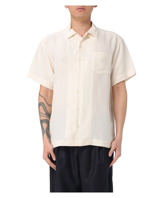 Рубашка с коротким рукавом Роя A.P.C., бежевый
Рубашка с коротким рукавом Роя A.P.C., бежевый