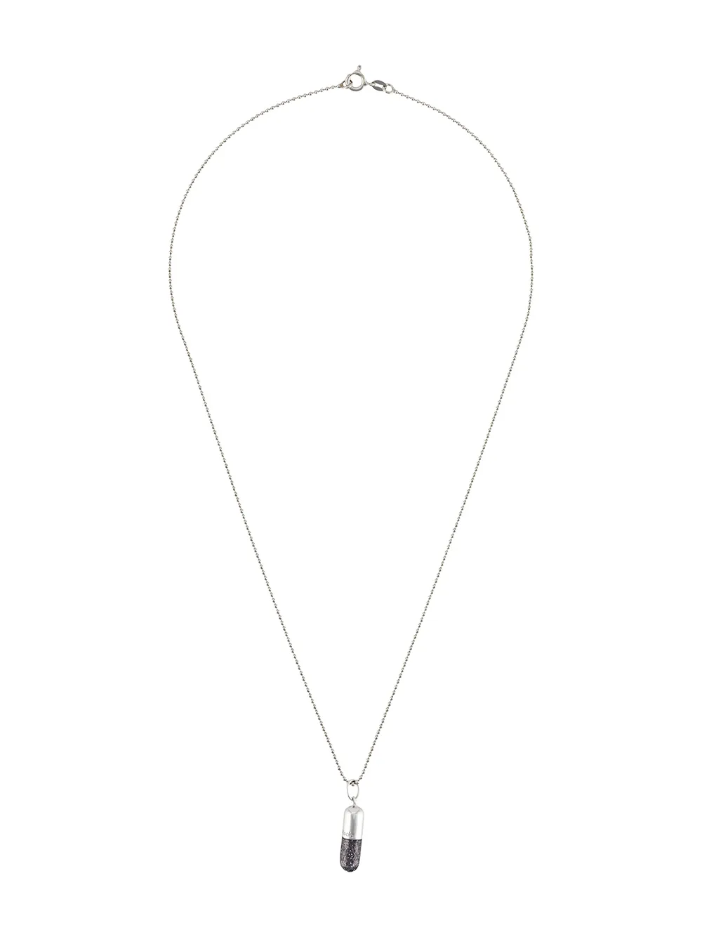 Колье Glitter Pill с кулоном в виде пилюли True Rocks, серебяный
Колье Glitter Pill с кулоном в виде пилюли True Rocks, серебяный