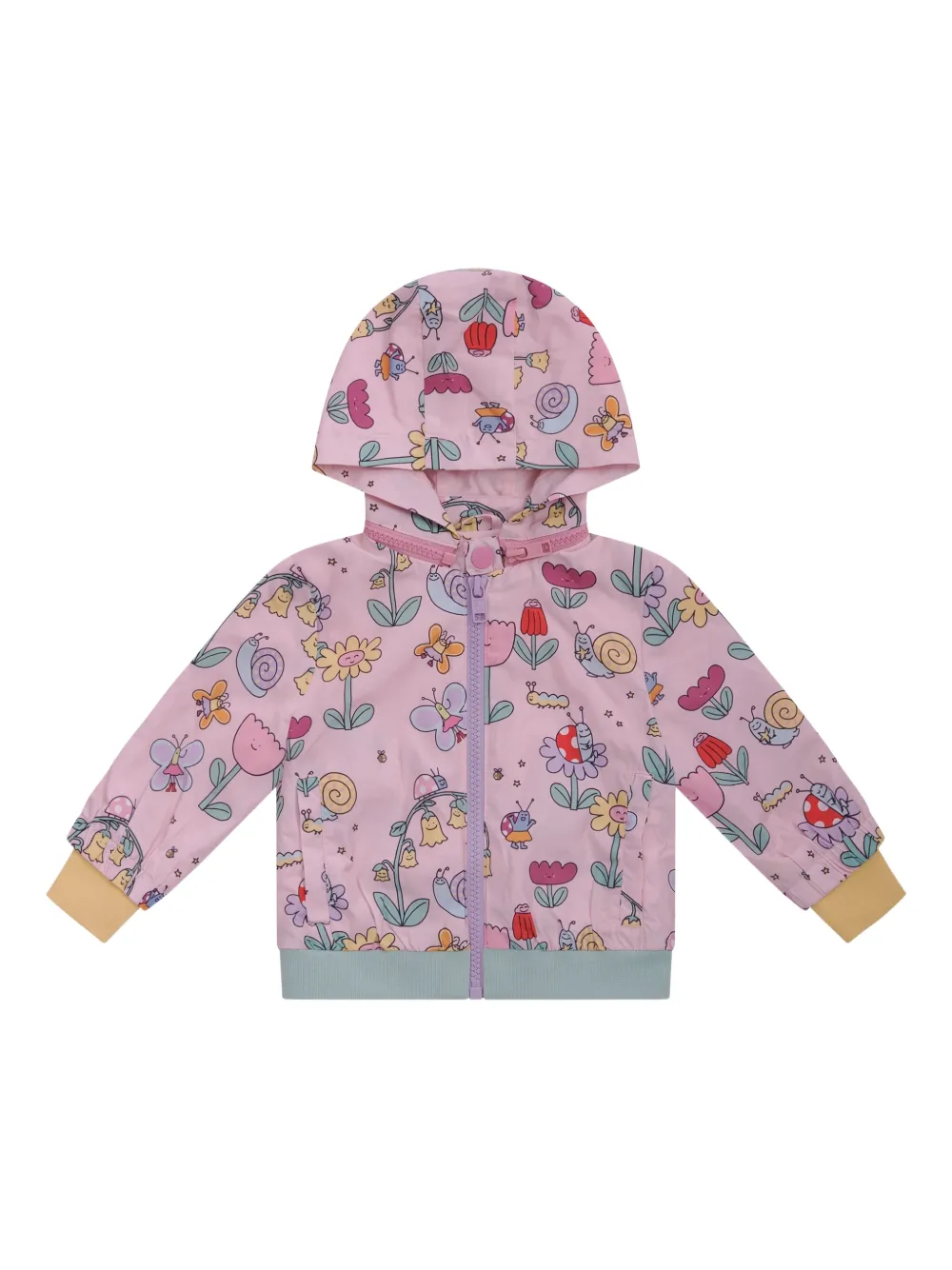 Дождевик с капюшоном и цветочным принтом Stella McCartney Kids, розовый
Дождевик с капюшоном и цветочным принтом Stella McCartney Kids, розовый