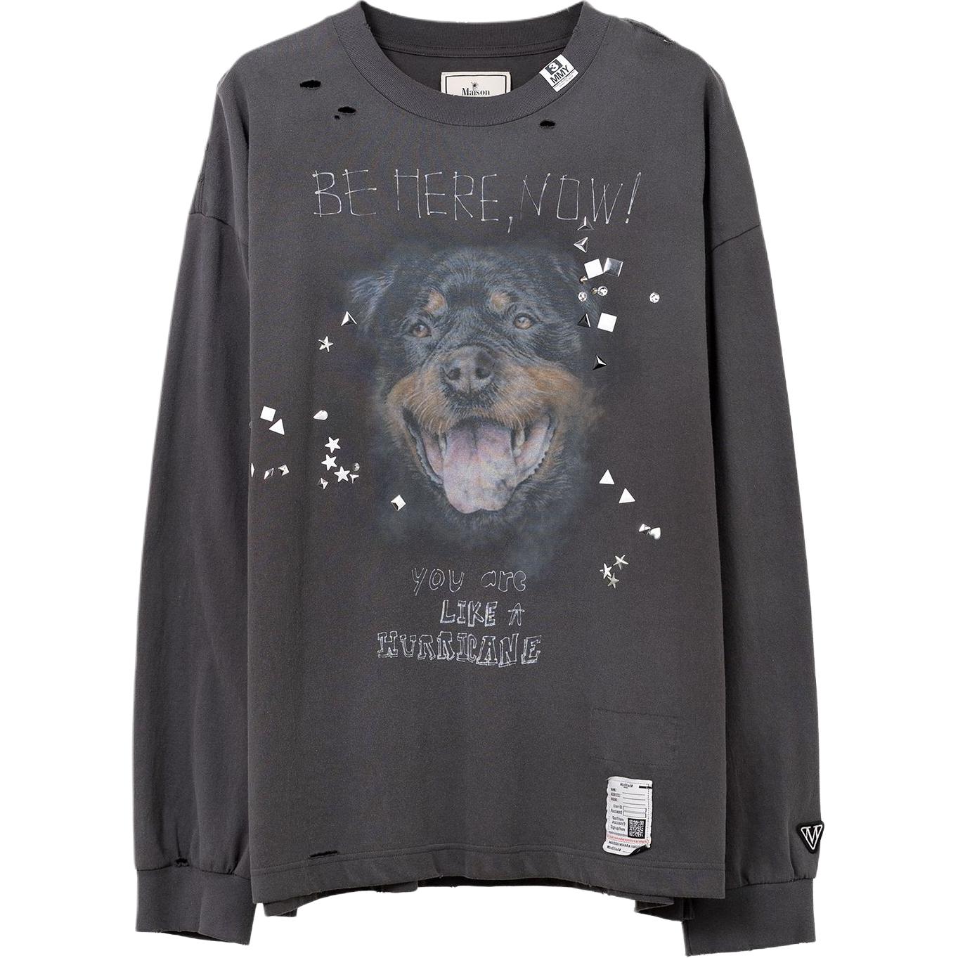 Футболка с эффектом поношенности Maison Mihara Yasuhiro, черный
Футболка с эффектом поношенности Maison Mihara Yasuhiro, черный