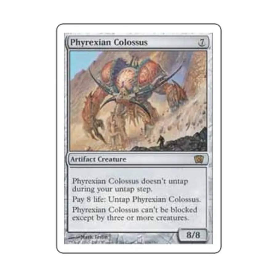 CCG Фирексийский колосс (клавиша R), MTG - 8th Edition
CCG Фирексийский колосс (клавиша R), MTG - 8th Edition