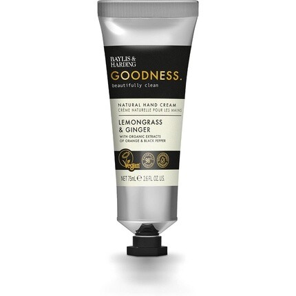 Крем для рук Goodness с лемонграссом и имбирем 75 мл, Baylis & Harding, Серый, Крем для рук Goodness с лемонграссом и имбирем 75 мл, Baylis & Harding
Крем для рук Goodness с лемонграссом и имбирем 75 мл, Baylis & Harding, Серый, Крем для рук Goodness с лемонграссом и имбирем 75 мл, Baylis & Harding