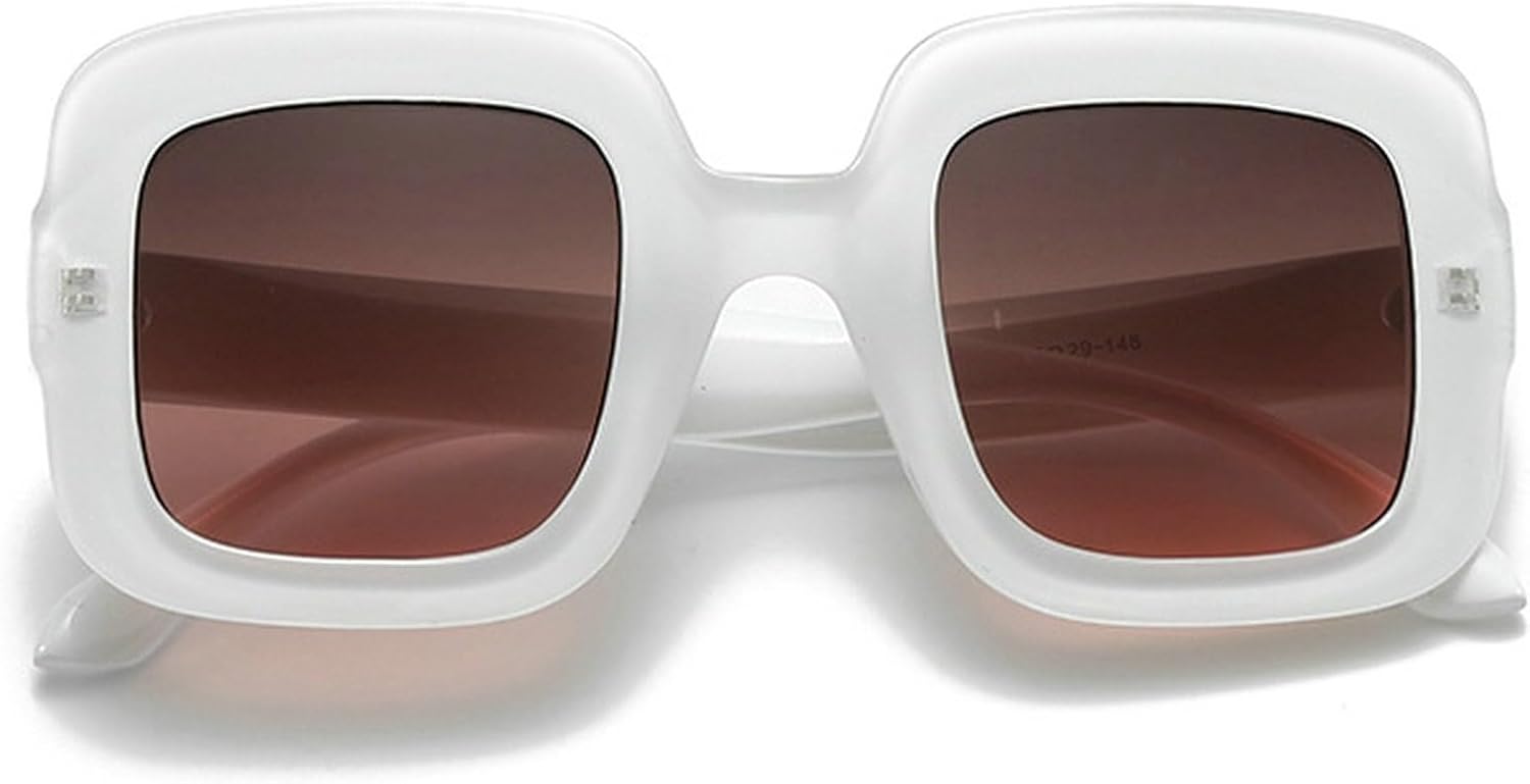 Модные женские солнцезащитные очки большого квадратного размера в стиле ретро, роскошные солнцезащитные очки с градиентным переходом, трендовые женские очки с защитой от УФ-излучения UV400 mincl, White Gray Pink
Модные женские солнцезащитные очки большого квадратного размера в стиле ретро, роскошные солнцезащитные очки с градиентным переходом, трендовые женские очки с защитой от УФ-излучения UV400 mincl, White Gray Pink