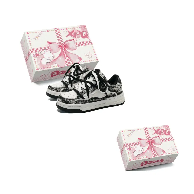 XPQ Кроссовки для скейтборда унисекс с амортизацией и износостойким покрытием, низкие, черные, цвет Black 
XPQ Кроссовки для скейтборда унисекс с амортизацией и износостойким покрытием, низкие, черные, цвет Black