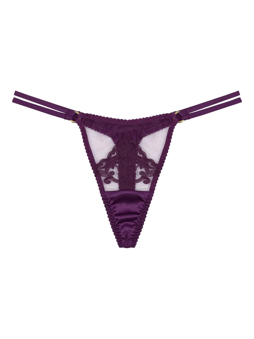 Трусы-стринги Cecilia с вышивкой Fleur Of England, фиолетовый
Трусы-стринги Cecilia с вышивкой Fleur Of England, фиолетовый