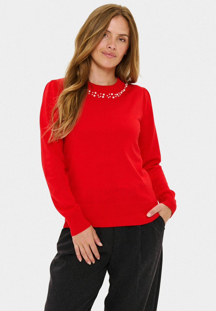 Джемпер Saint Tropez TEMMA, Chinese Red/Mottled Light Red
Джемпер Saint Tropez TEMMA, Chinese Red/Mottled Light Red