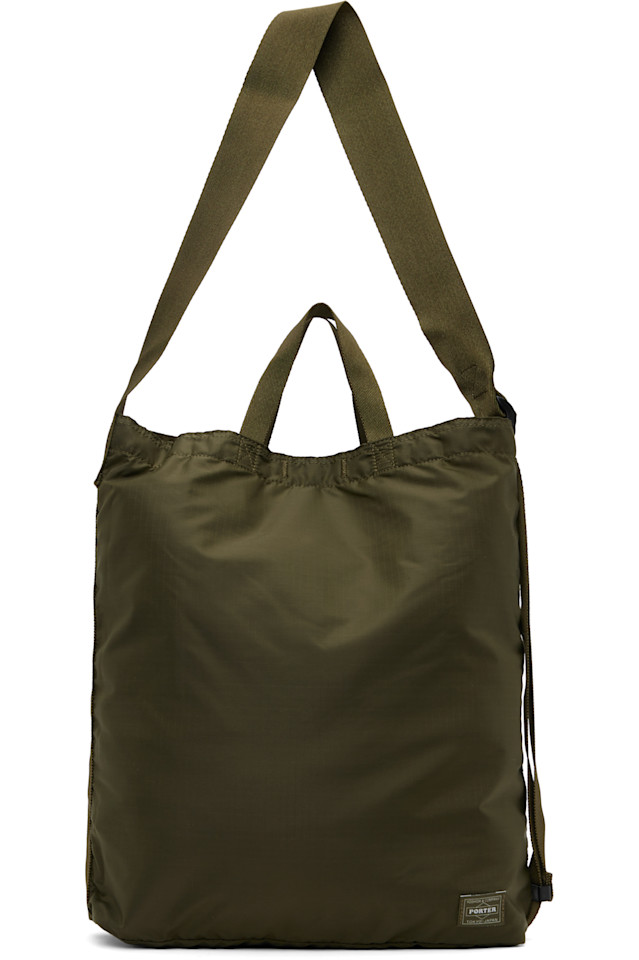 Двусторонняя наплечная сумка-тоут Porter - Yoshida & Co, зеленый
Двусторонняя наплечная сумка-тоут Porter - Yoshida & Co, зеленый