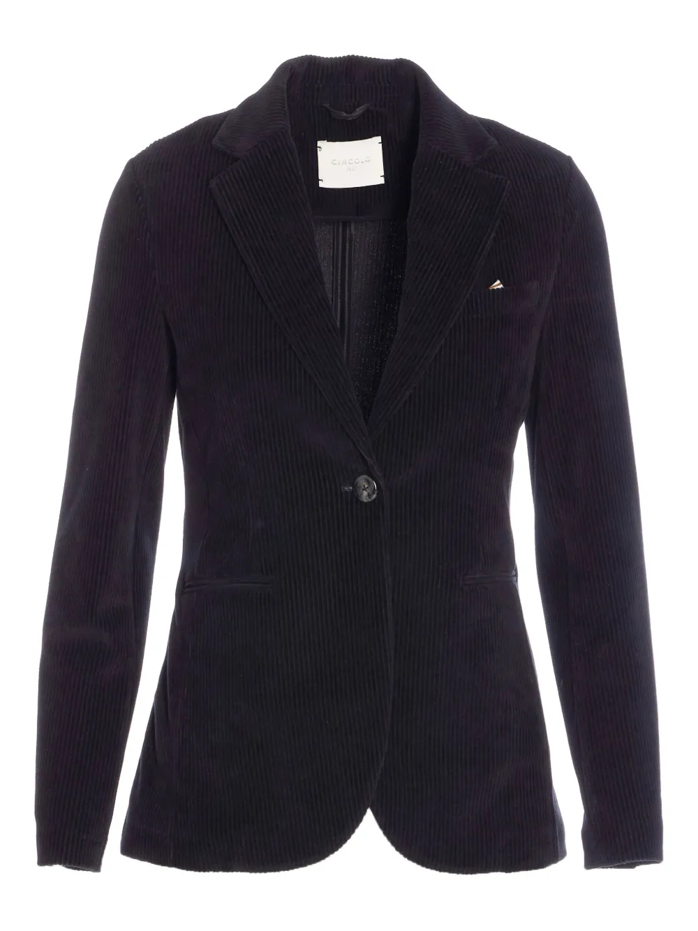 Вельветовый блейзер на пуговицах Circolo 1901, черный
Вельветовый блейзер на пуговицах Circolo 1901, черный