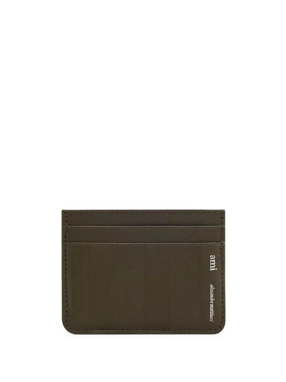 Кожаный картхолдер AMI Paris, зеленый
Кожаный картхолдер AMI Paris, зеленый