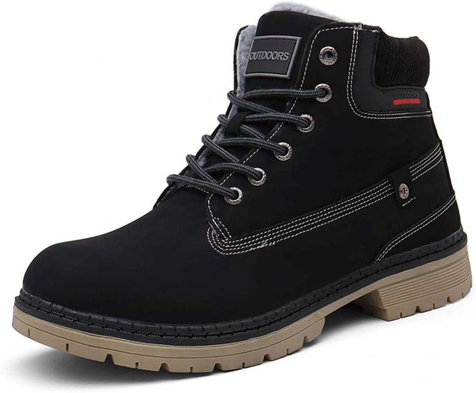 Мужские зимние снегоступы SKDOIUL из кожи с меховой подкладкой, ботинки для ходьбы, черный
Мужские зимние снегоступы SKDOIUL из кожи с меховой подкладкой, ботинки для ходьбы, черный