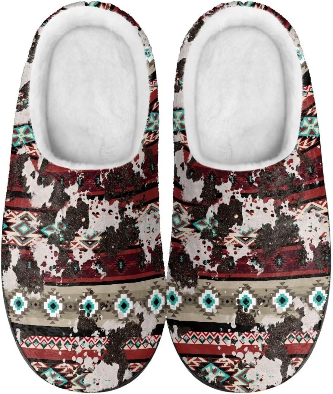 Тапочки Mintulipy из хлопка, женские пушистые тапочки, домашняя обувь, для дома и улицы, размеры 34-50 (EUR), 3-15 (US) (женские), 8-15 (мужские) для женщин и мужчин, Tribal Cow
Тапочки Mintulipy из хлопка, женские пушистые тапочки, домашняя обувь, для дома и улицы, размеры 34-50 (EUR), 3-15 (US) (женские), 8-15 (мужские) для женщин и мужчин, Tribal Cow