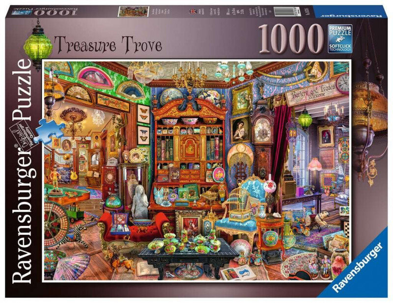 Ravensburger, пазл, Шкаф сокровищ, 1000 шт.
Ravensburger, пазл, Шкаф сокровищ, 1000 шт.