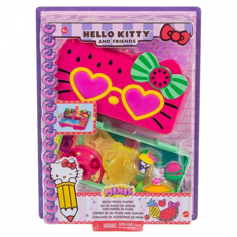 Пляжный набор пеналов Hello Kitty
Пляжный набор пеналов Hello Kitty