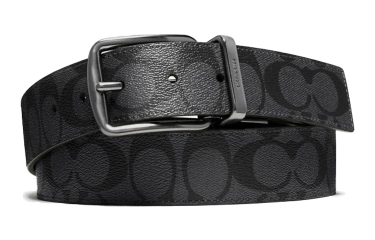 Кожаный ремень мужской черный ширина 3,8 см COACH
Кожаный ремень мужской черный ширина 3,8 см COACH