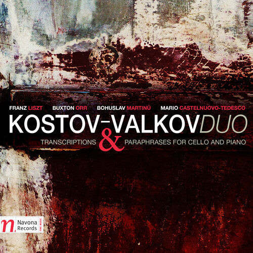 CD диск Liszt / Kostov-Valkov Duo: Kostov-Valkov Duo: Transcriptions & Paraphrases
CD диск Liszt / Kostov-Valkov Duo: Kostov-Valkov Duo: Transcriptions & Paraphrases