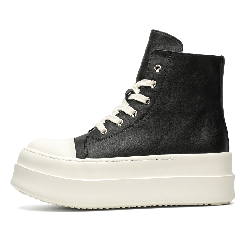 FAPAI Абразивостойкие высокие скейтерские кроссовки унисекс черные с эффектом увеличения роста мужской размер, цвет Black Height Increasing (Men's Size)
FAPAI Абразивостойкие высокие скейтерские кроссовки унисекс черные с эффектом увеличения роста мужской размер, цвет Black Height Increasing (Men's Size)