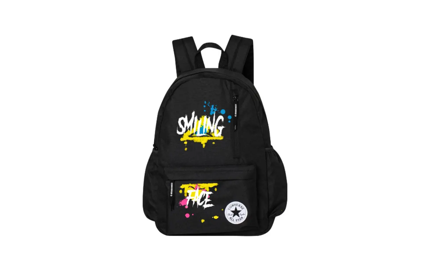 Converse Полиэстеровый рюкзак среднего размера унисекс черный, Dazzling Color Letter
Converse Полиэстеровый рюкзак среднего размера унисекс черный, Dazzling Color Letter