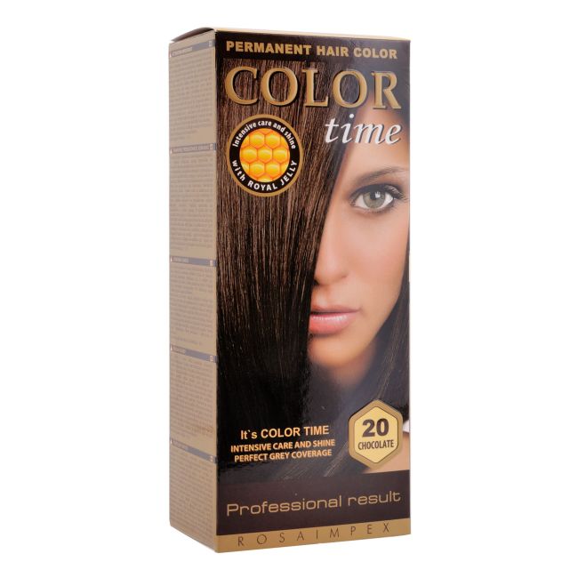 Краска для волос Rosaimpex Color Time, цвет 20 chocolate
Краска для волос Rosaimpex Color Time, цвет 20 chocolate