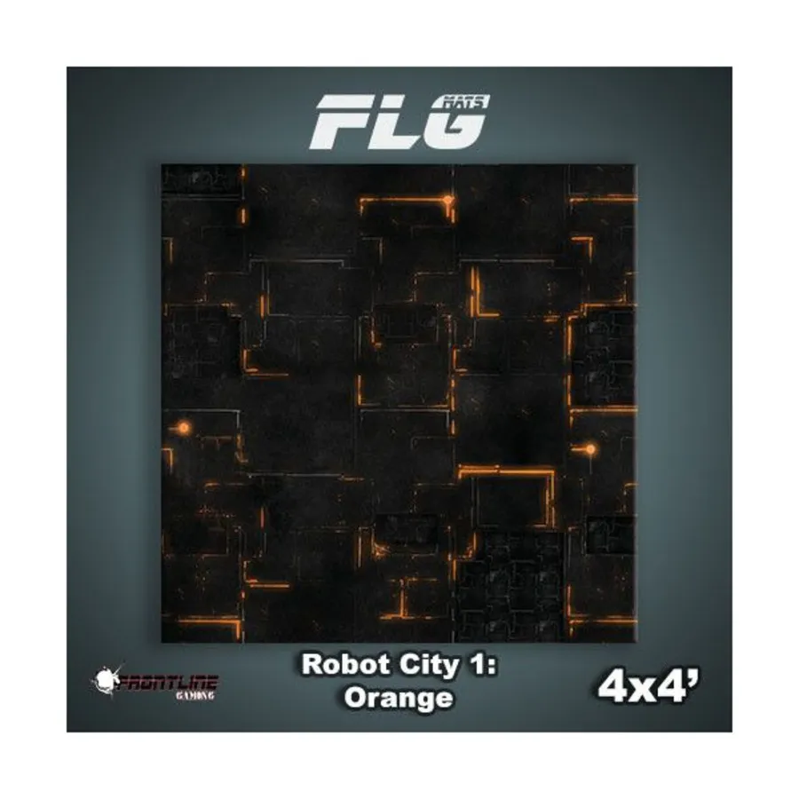 4 х 4 фута — Город роботов № 1, оранжевый, F.L.G. Mats 4' x 4'
4 х 4 фута — Город роботов № 1, оранжевый, F.L.G. Mats 4' x 4'