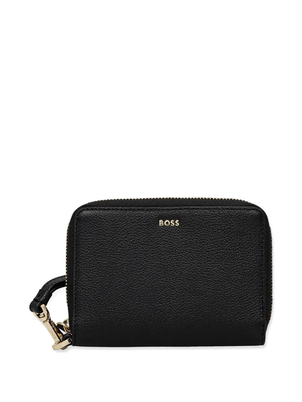 Кожаный кошелек на молнии BOSS, черный
Кожаный кошелек на молнии BOSS, черный