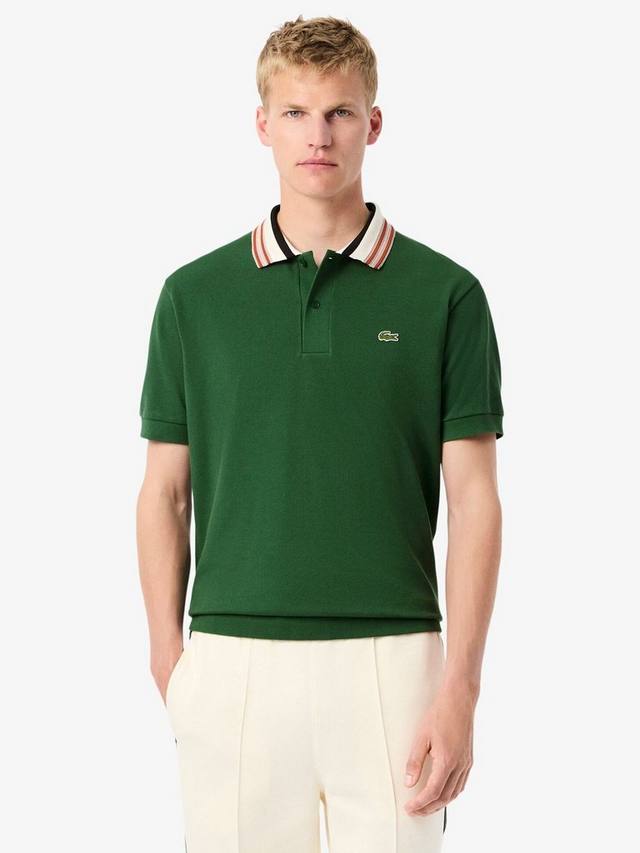 Хлопковая поло Regular Fit для возвращения в офис Lacoste, Green
Хлопковая поло Regular Fit для возвращения в офис Lacoste, Green