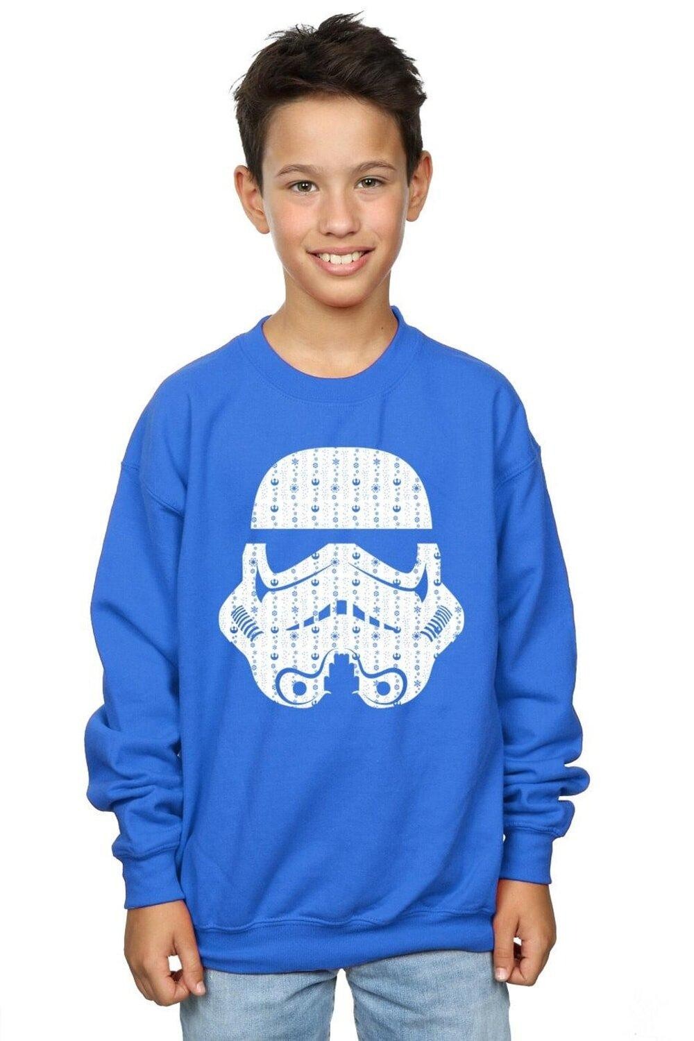 Толстовка в виде рождественского шлема штурмовика Star Wars, синий
Толстовка в виде рождественского шлема штурмовика Star Wars, синий