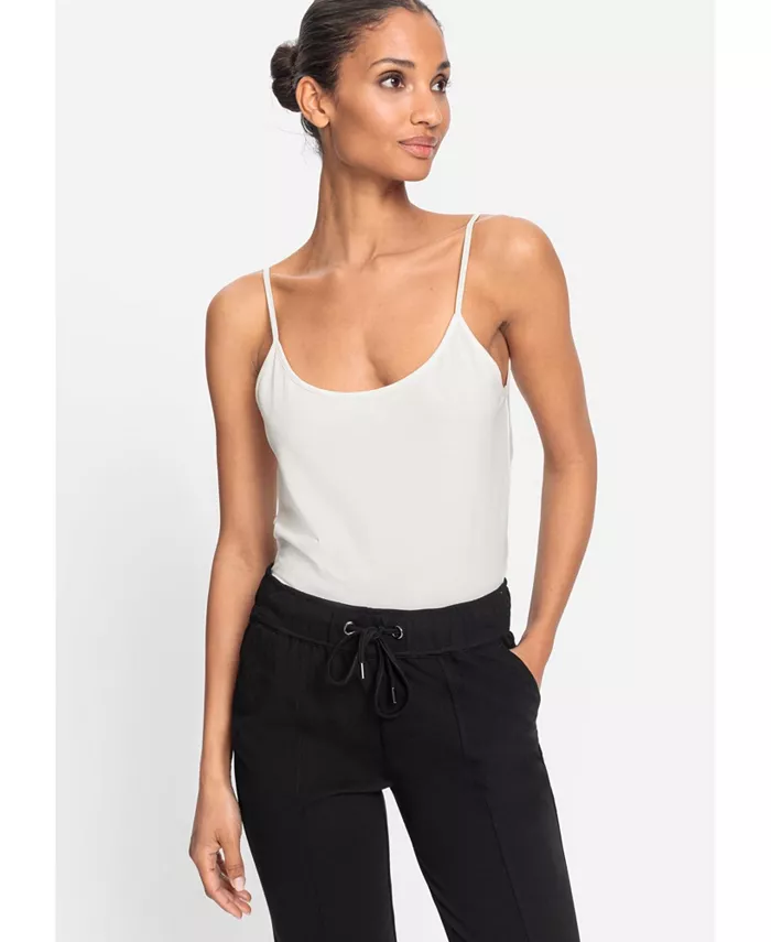 Женская майка-спагетти Olsen, коричневый/бежевый
Женская майка-спагетти Olsen, коричневый/бежевый