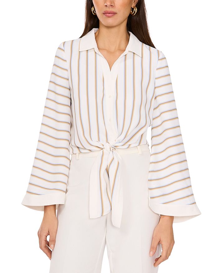 Рубашка с завязками спереди VINCE CAMUTO, белый
Рубашка с завязками спереди VINCE CAMUTO, белый