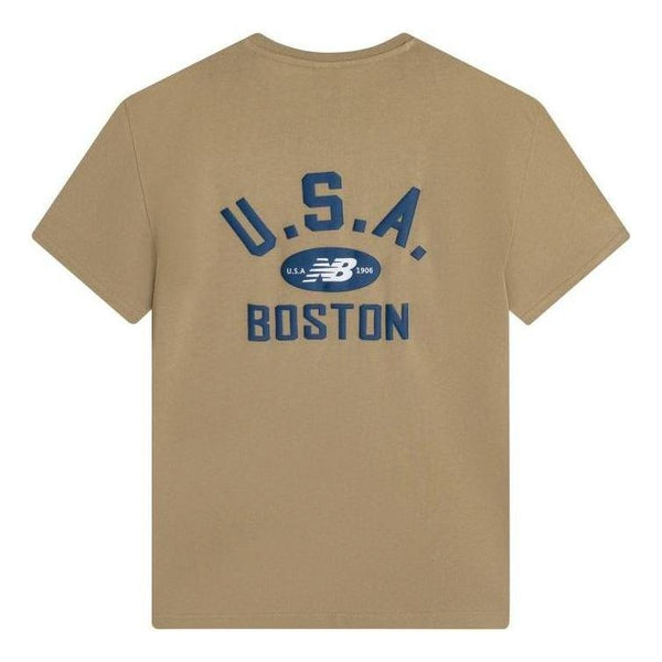 Футболка boston tee 'tan blue' New Balance, бежевый
Футболка boston tee 'tan blue' New Balance, бежевый