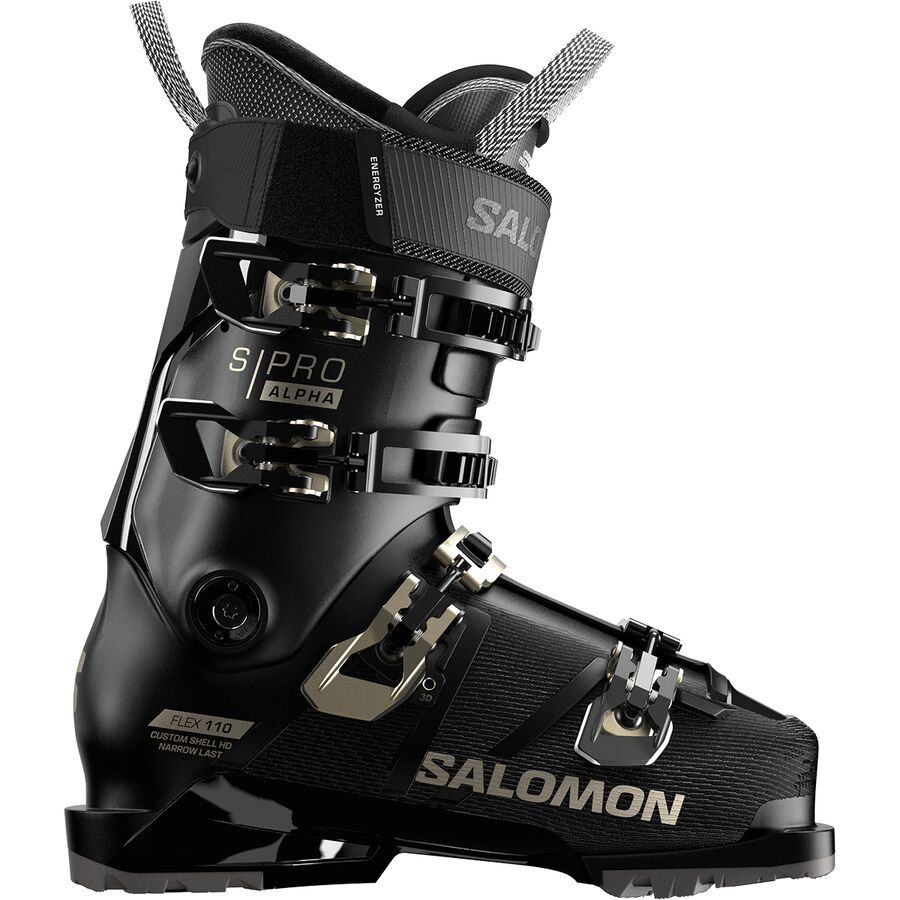 Ботинки Salomon S/Pro Alpha 110 GW Salomon, Black/Light Bronze Metallic/Black
Ботинки Salomon S/Pro Alpha 110 GW Salomon, Black/Light Bronze Metallic/Black