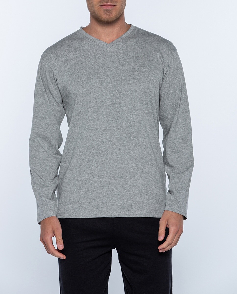 Мужская пижама с короткими рукавами из 100% чесаного хлопка Punto Blanco, серый
Мужская пижама с короткими рукавами из 100% чесаного хлопка Punto Blanco, серый