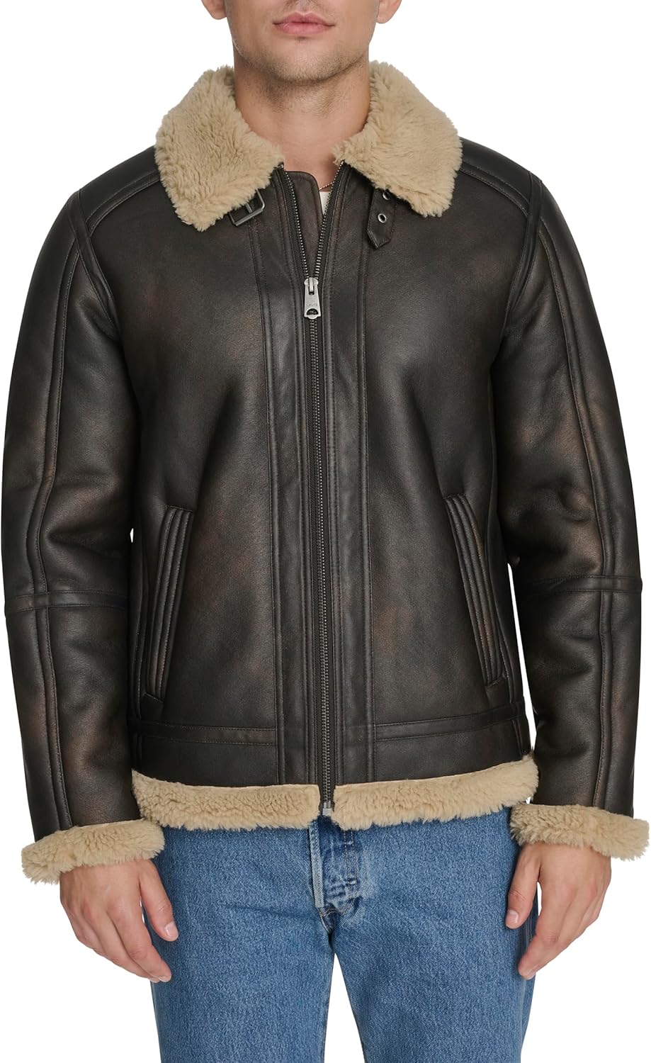 Мужская куртка-бомбер Levi's из искусственной овчины, Brown
Мужская куртка-бомбер Levi's из искусственной овчины, Brown